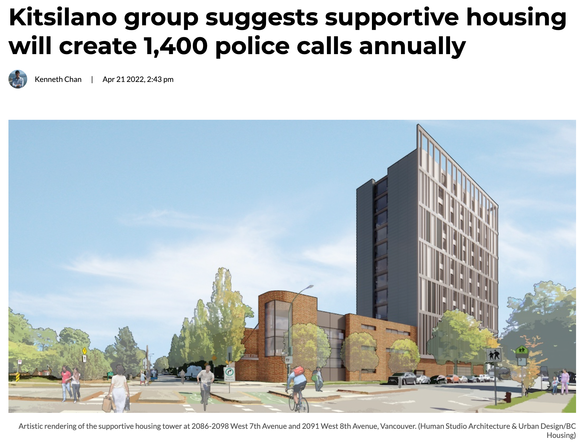 72 supportive units homeless proposed for South Vancouver Urbanized 2022-04-24 at 5.36.01 PM